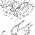 YFZ 350 Крышка картера двигателя
