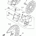 YFZ 350 Передний тормозной суппорт