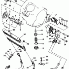 BIG BEAR 4WD YFM350FWD_ Масляный насос