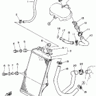YFZ 350 Радиатор и Патрубки