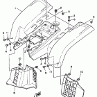 YFZ 350 Заднее крыло