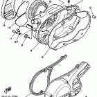 YFZ 350 Крышка картера двигателя