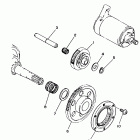 BIG BEAR 4WD YFM350FWB Муфта стартера