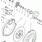 YFM 250 Задний суппорт тормозной