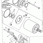 BIG BEAR 4WD YFM350FWB Стартер электрический