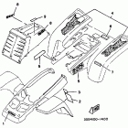 YFZ 350 Наклейки 1