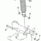 BIG BEAR 4WD YFM350FWB Амортизаторы задние