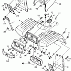 BIG BEAR 4WD YFM350FWB Переднее крыло