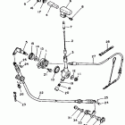 BIG BEAR 4WD YFM350FWB Reverse lever