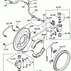 BIG BEAR 4WD YFM350FWB Передний тормоз
