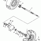 BIG BEAR 4WD YFM350FWB Заднее колесо