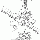 YFM 250 Подвеска задние амортизаторы