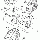 Warrior Передний тормозной суппорт