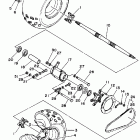 Warrior Заднее колесо