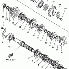 BLASTER YFS200A Трансмиссия