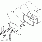 YFM 250 Фонарь задний