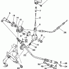 YFM 350ER Reverse lever