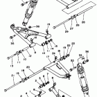 BLASTER YFS200A Передняя подвеска колес