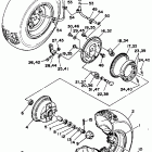 YFM 250 Переднее колесо