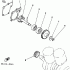 YFZ 350 Водяной насос
