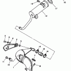 BLASTER YFS200A Выхлопная система