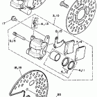 Warrior Передний тормозной суппорт