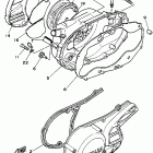 YFZ 350 Крышка картера двигателя