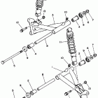Moto-4 Front suspension-wheel