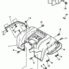 BIG BEAR 4WD YFM350FWW Заднее крыло
