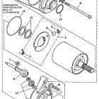 BIG BEAR 4WD YFM350FWT Стартер электрический