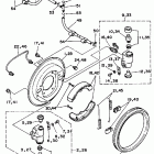 BIG BEAR 4WD YFM350FWW Передний тормоз
