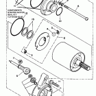 Warrior - YFM350XT Стартер электрический
