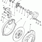 Big Bear Задний суппорт тормозной