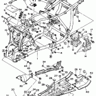 BIG BEAR 4WD YFM350FWW Рама