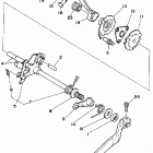 YFM 250 Вал переключения