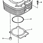 BIG BEAR 4WD YFM350FWW Цилиндр
