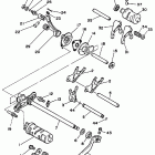 BIG BEAR 4WD YFM350FWW Shift cam-fork