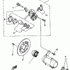 Warrior Задний суппорт тормозной