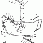 BIG BEAR 4WD YFM350FWW Reverse lever