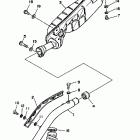BIG BEAR 4WD YFM350FWW Выхлопная система