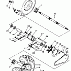Warrior Заднее колесо