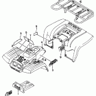 BIG BEAR 4WD YFM350FWW Emblem-label