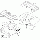 YFM 250 Emblem label