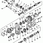 BIG BEAR 4WD YFM350FWW Промежуточный ведущий вал