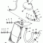 Banshee Радиатор и Патрубки