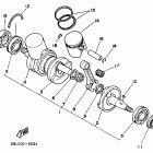 Banshee Коленчатый вал и Поршень