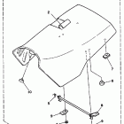 BIG BEAR 4WD YFM350FWW Сидение