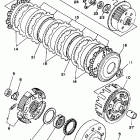 BIG BEAR 4WD YFM350FWW Сцепление