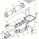 BIG BEAR 4WD YFM350FWW Воздушный фильтр