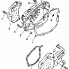 BLASTER YFS200U Боковые крышки